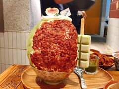 抹茶红豆雪花冰-楠火锅(广州总店)