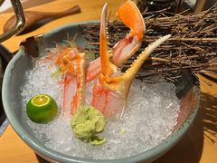 松叶蟹腿刺身-綱元·海鲜豆捞(明州里店)
