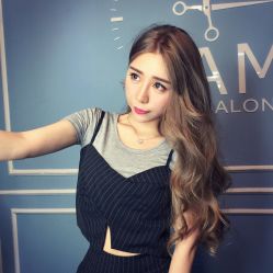 点击看大图 -3AM HAIR SALON染发烫发接发