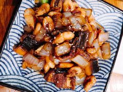 河虾爆鳝鱼浇头-囿面传统制面馆(中央路店)