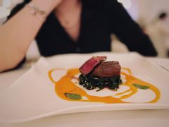 M7和牛牛柳配白芦笋-Jean Georges