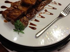 蜜汁煎荔浦芋头-扬州香格里拉·香宫中餐厅