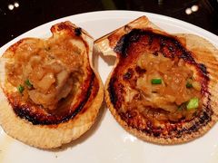 粉丝蒸扇贝-美食汇海鲜自助餐厅·小龙虾烧烤(富力万达文华酒店)