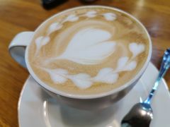 拿铁咖啡-美丫妈妈起司蛋糕(开元店)