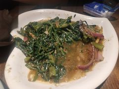 马拉盏炒通菜-大头虾越式风味餐厅(光明广场店)