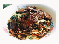 肉丝拌川+猪肝-春雪面馆(转塘店)