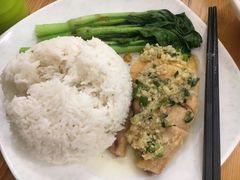 姜葱白切鸡饭-八珍餐厅(广大路店)