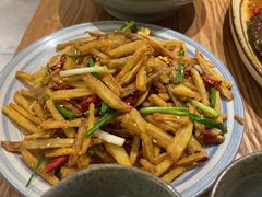 干煸藕丝-静一餐厅·湖北菜(前门创始店)