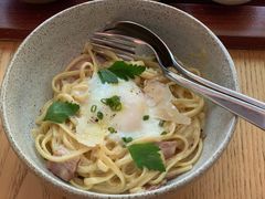 奶油培根半熟蛋意面-EN SPACE恩空间