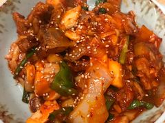 泡菜炒五花肉-쌍화점 霜花店·朝鲜族料理(徐家汇店)
