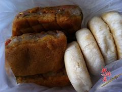 板栗饼和不知名的糕点-百饼园(南后街店)