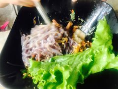 -蝶豆花蓝面条