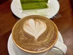 热焙茶拿铁-六六·抹茶66’s SALDessert(保利时光里店)