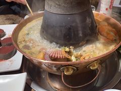 -老蜀铜火锅·酸菜脊骨·麻辣羊蝎子(热闹路店)