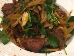 葱爆羊肉-唐廊烤鸭店(工体店)