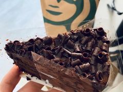 黑巧绵绵蛋糕-星巴克(北京惠新东街店)
