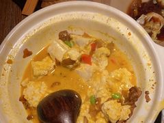 浓汤丝瓜煨豆腐-吃饭皇帝大土家民族菜(正大广场店)