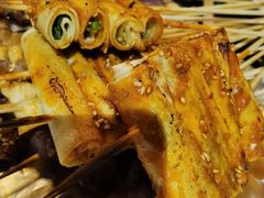 豆皮卷生菜-腰子哥烤串(石佛营炫特店)