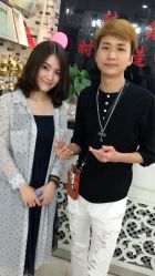 -韩鑫烫染接发·收长头发