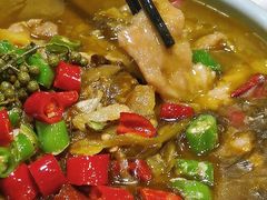 酸菜滑肉-海富荣·锅贴·陕菜家常菜(阳光城店)