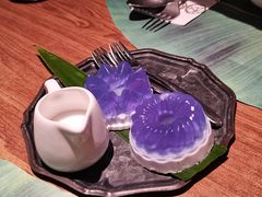蝶豆腐花椰肉冻冻-帕蓝·暹罗料理(曲阳店)