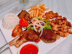 宫廷烤肉拼盘-伊斯坦布尔土耳其清真咖啡餐厅