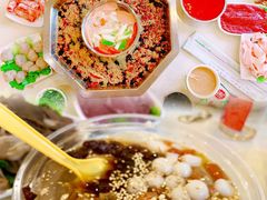 鲜鸭血-朱氏胖子烂火锅(洪崖洞店)