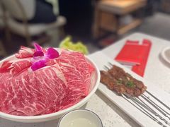 和牛上脑心-三人行骨头王火锅(长寿店)