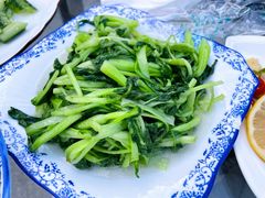 清炒小青菜-七的湖·晚芳亭·阳澄湖农家菜·大闸蟹(莲花岛店)