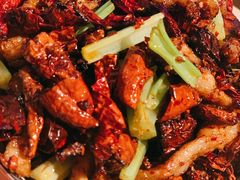 宫爆板筋-山石榴·贵州菜(丰盛里店)