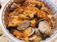 茄子炖蚬子-日丰园海肠水饺·老字号大连海鲜(和平广场店)