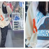 款式是限定的 真是想撞衫都难 这次是经典的奶白色