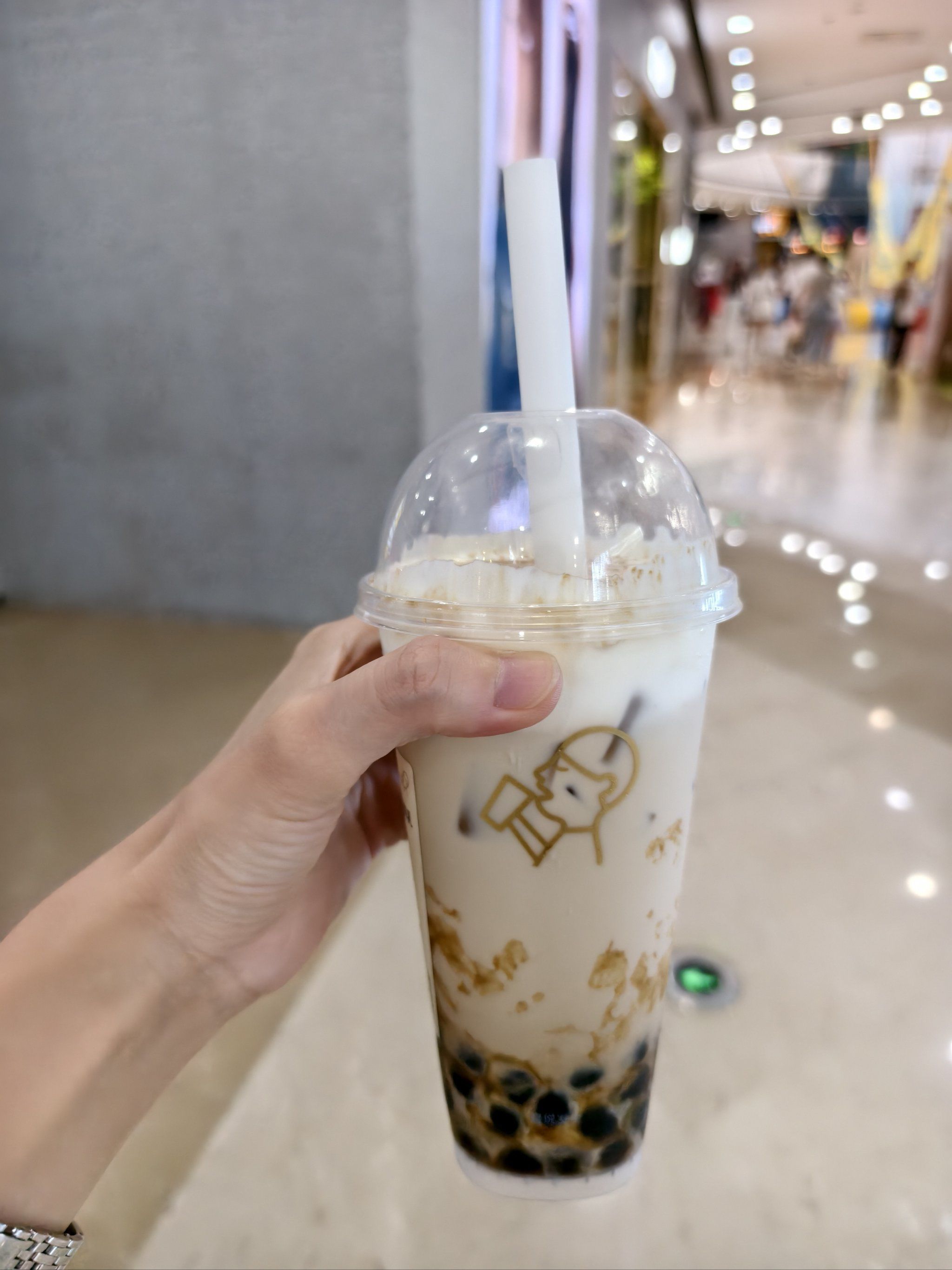 喜茶—烤黑糖啵啵奶茶🧋