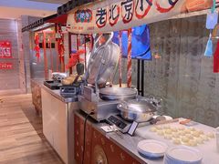 自助取餐区-北京王府井希尔顿酒店·万斯阁西餐厅