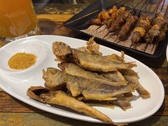 炸小黄花鱼-金谷园饺子·烧烤(人大总店)