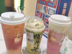桃子草莓酪酪-LELECHA乐乐茶(月星环球港店)