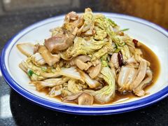 天鹅蛋炒白菜-康平锅贴馆时令海鲜(大润发店)