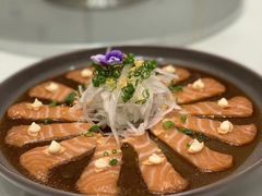 薄切三文鱼-御彩酒家(东风东路店)