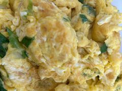 葱炒笨鸡蛋-华龙特色大骨鸡农家菜馆