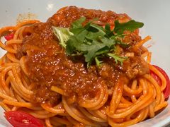 鲜番茄肉酱烩意粉-杯子红牛排(创意产业园店)