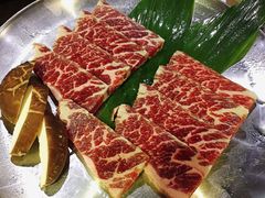 雪花原味牛小排-老炉家木炭烤肉(长江国际店)