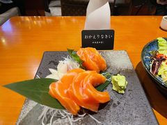 三文鱼刺身-気楽亭和食料理(气乐亭大世界本店)