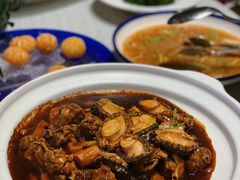 铁棍山药炖土鸡鲍鱼-阿庄新豫菜(航海东路店)