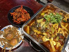 小龙虾烤鱼-丹虾|文和友小龙虾·烙锅(陕西路旗舰店)