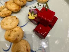 玫瑰鹅肝配上海葱油饼-上海人家花樣年华(中山公园店)
