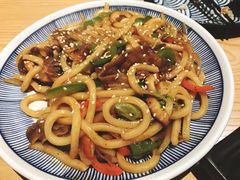 肥牛炒乌冬-六本目日式料理(珊瑚沙家园店)