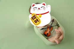 点击看大图 -金色童年新生儿满月摄影(包头店)