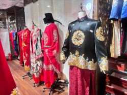 -懿沉香中式嫁衣礼服秀禾服龙凤褂马来褂旗袍总店