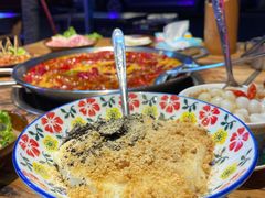 鲜奶麻薯-老街·稳拈老火锅(海椒市店)
