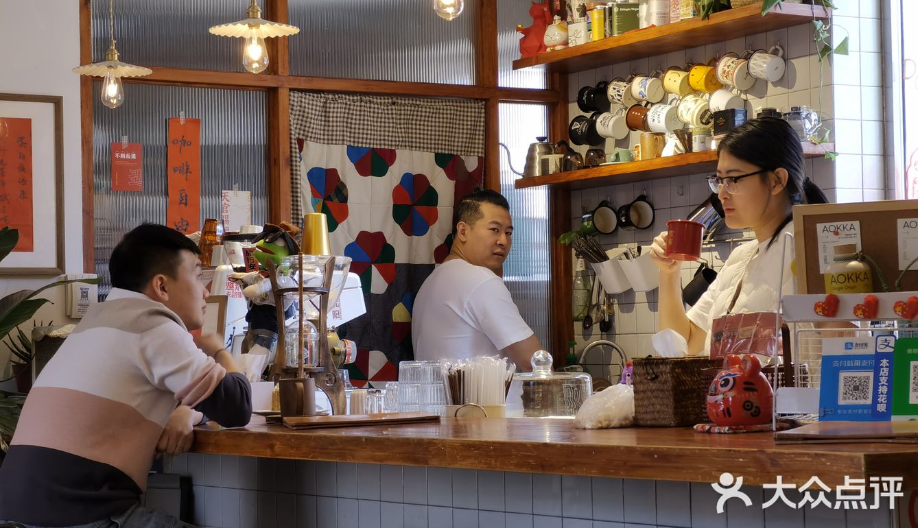 生活气息浓厚的咖啡店